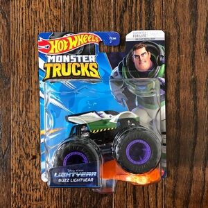 Hot Wheels Monster Trucks x Disney Pixar Buzz Lightyear - 1:64 Scale - NEW!!